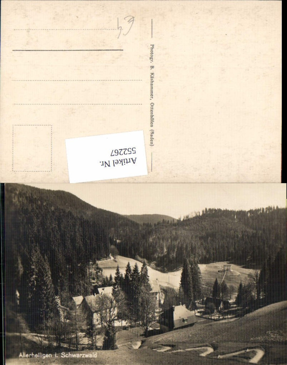 552267,Oppenau Allerheiligen im Schwarzwald