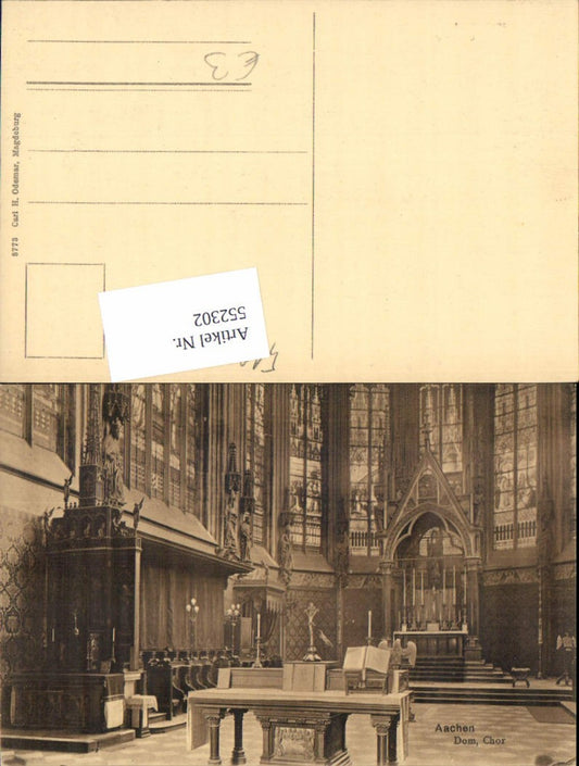 552302,Aachen Chor Dom