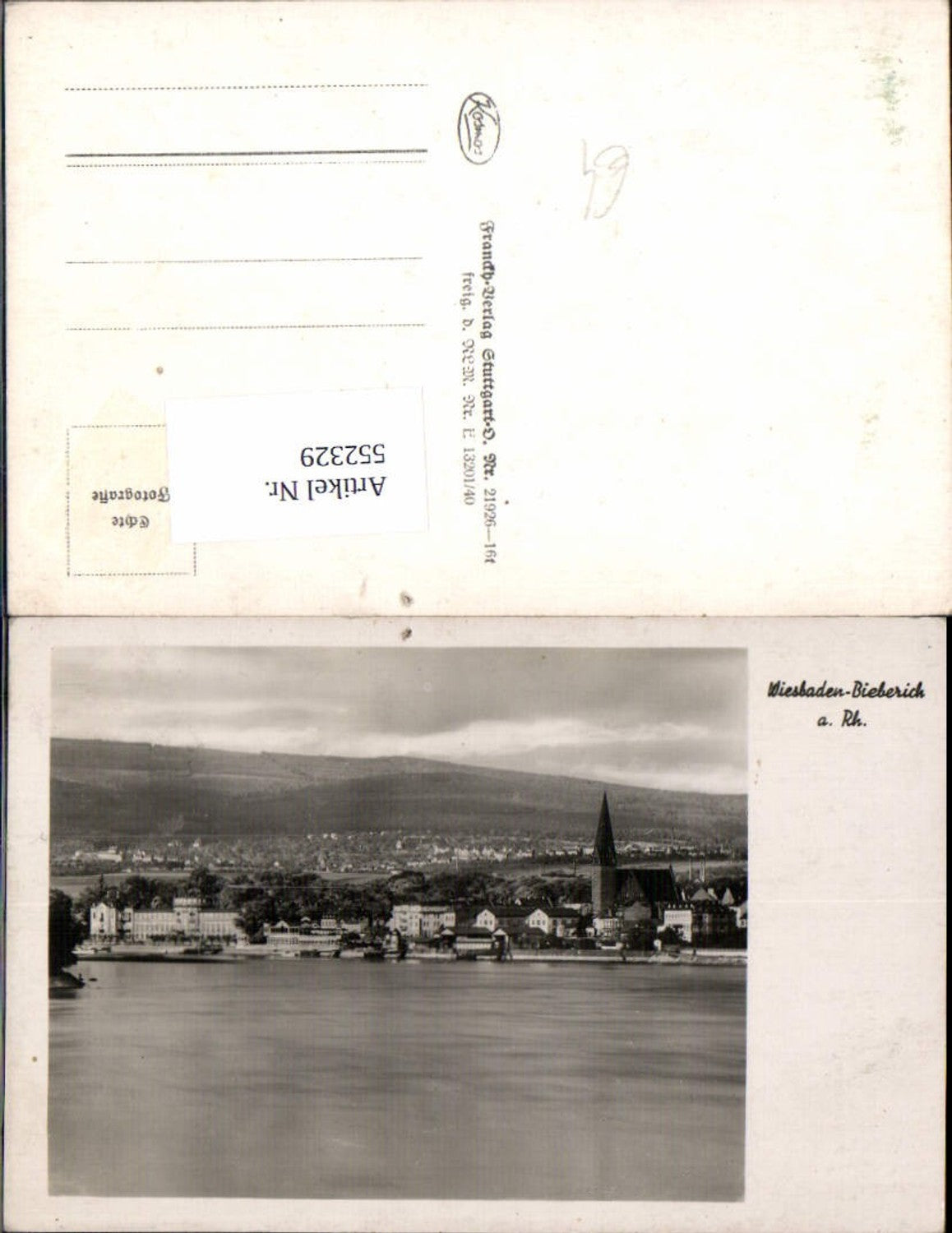 552329,Wiesbaden Biebrich am Rhein