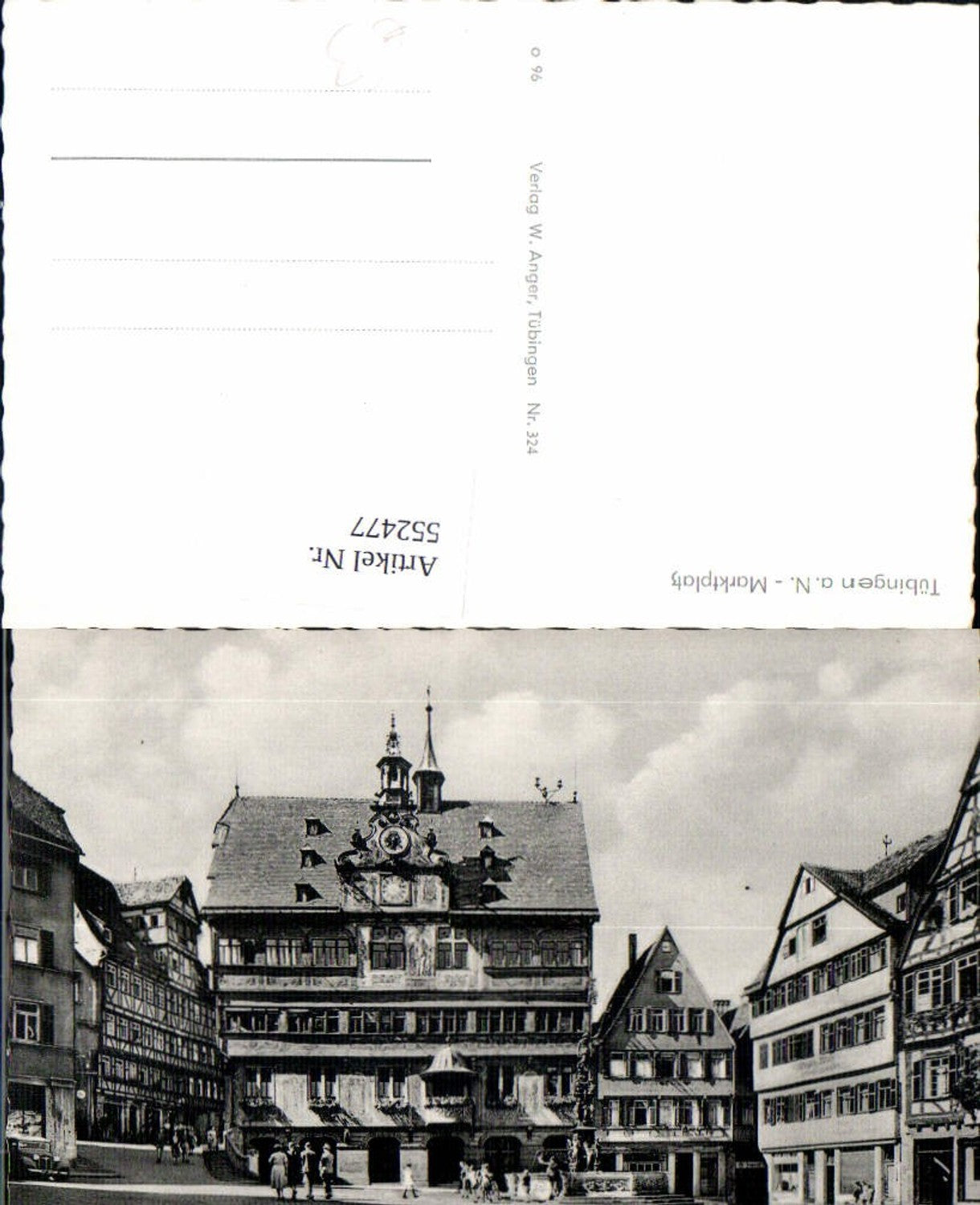 552477, Tübingen am Neckar, Market Square