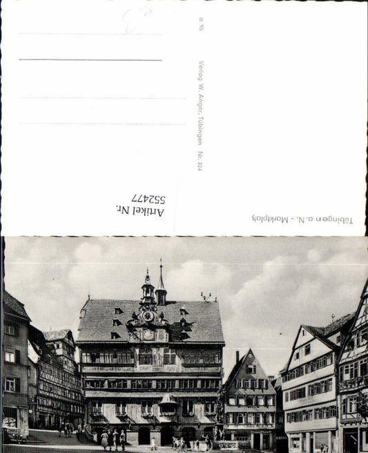 552477, Tübingen am Neckar, Market Square
