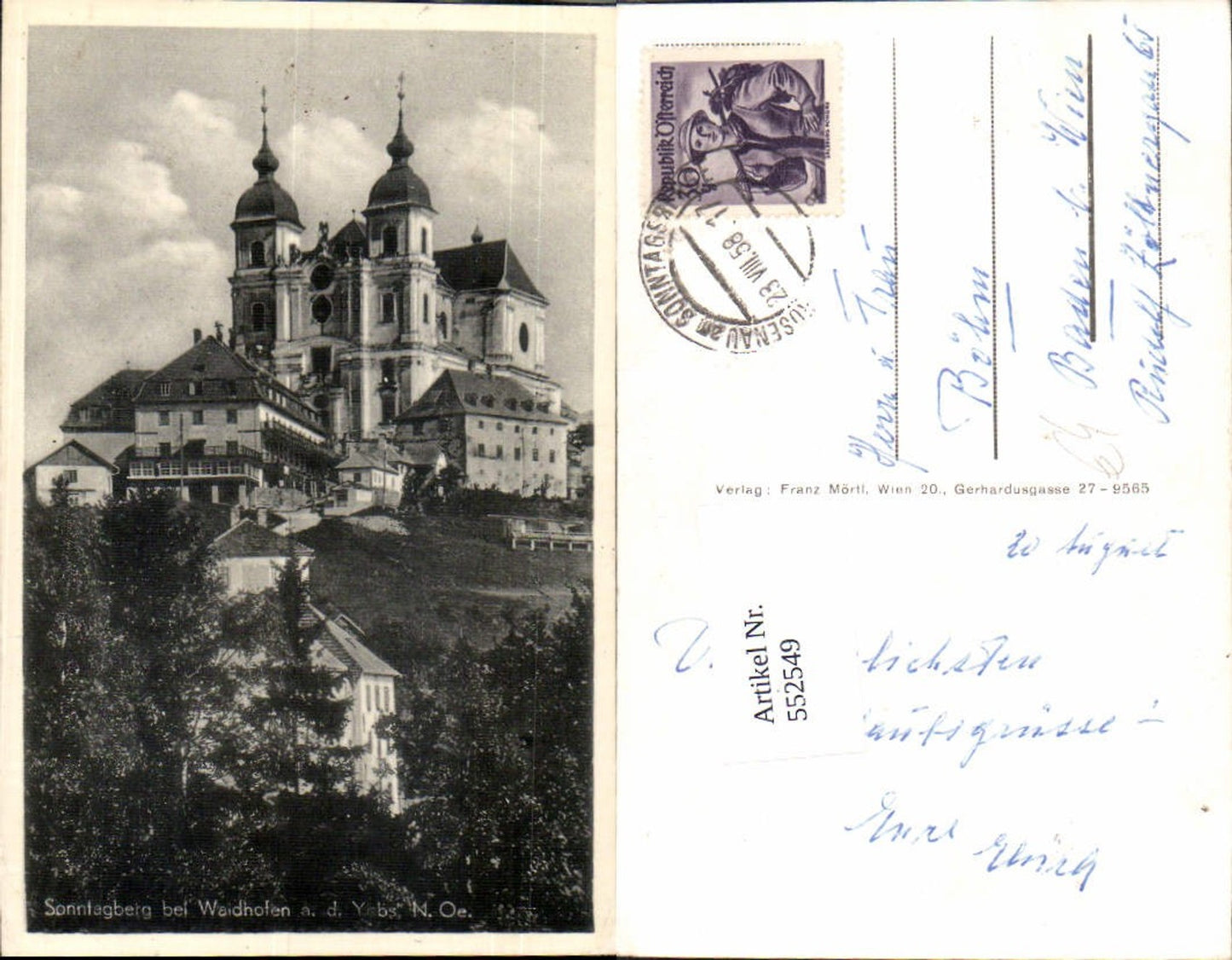 552549,Sonntagberg bei Rosenau Waidhofen an der Ybbs Kematen