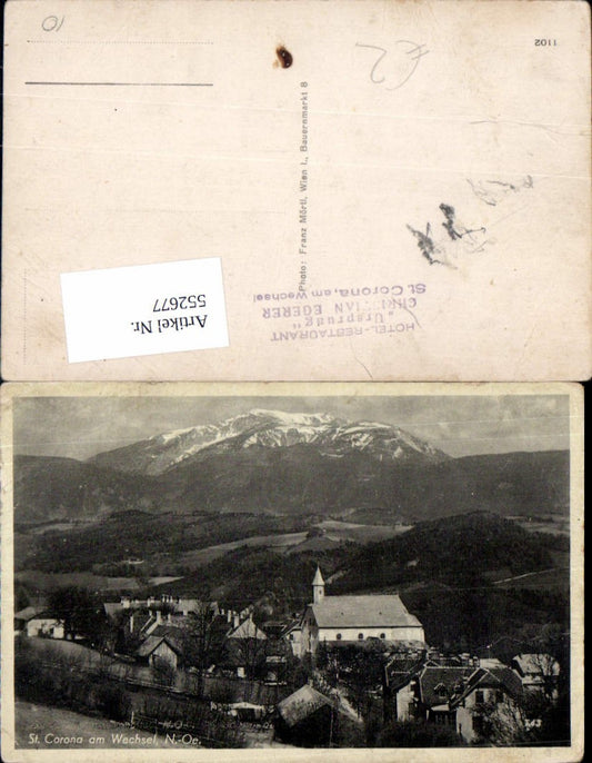 552677,St. Corona am Wechsel Kirchberg