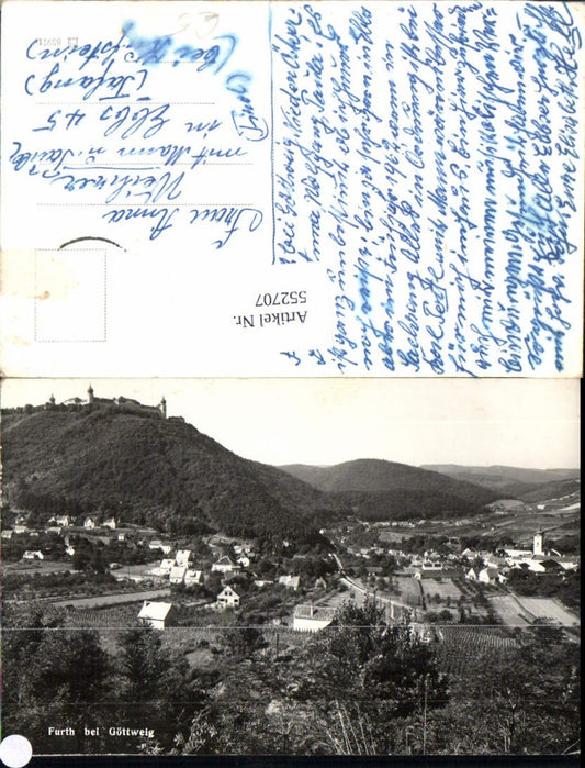 552707,tolle Foto-AK Furth bei Göttweig Krems