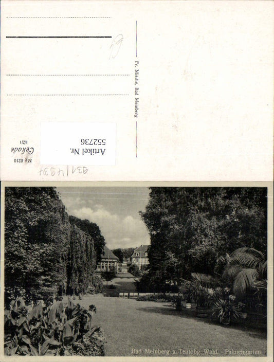 552736,Bad Meinberg am Teutoburger Wald Detmold Lippe Palmengarten