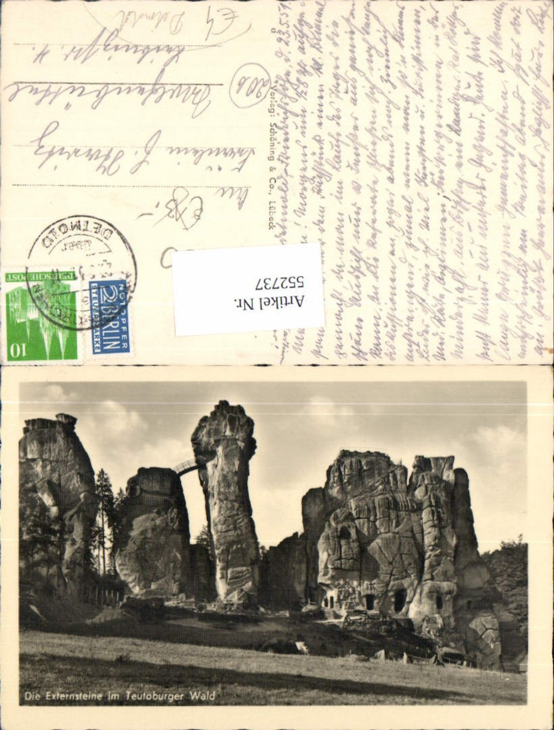 552737,Bad Meinberg am Teutoburger Wald Detmold Lippe Externsteine