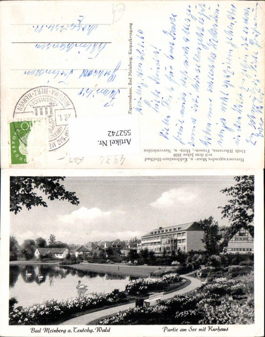 552742,Bad Meinberg am Teutoburger Wald Detmold Lippe Partie am See