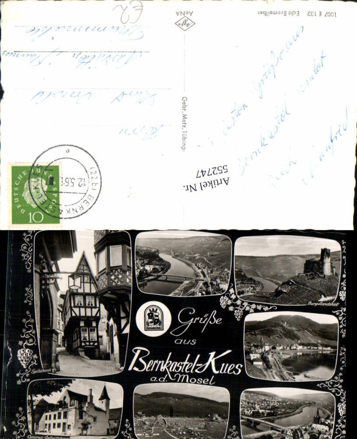 552747,Bernkastel Kues Cues a.d. Mosel Wein