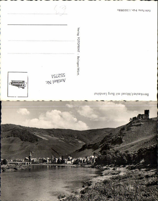 552751,Bernkastel Kues Cues a.d. Mosel Burg Landshut