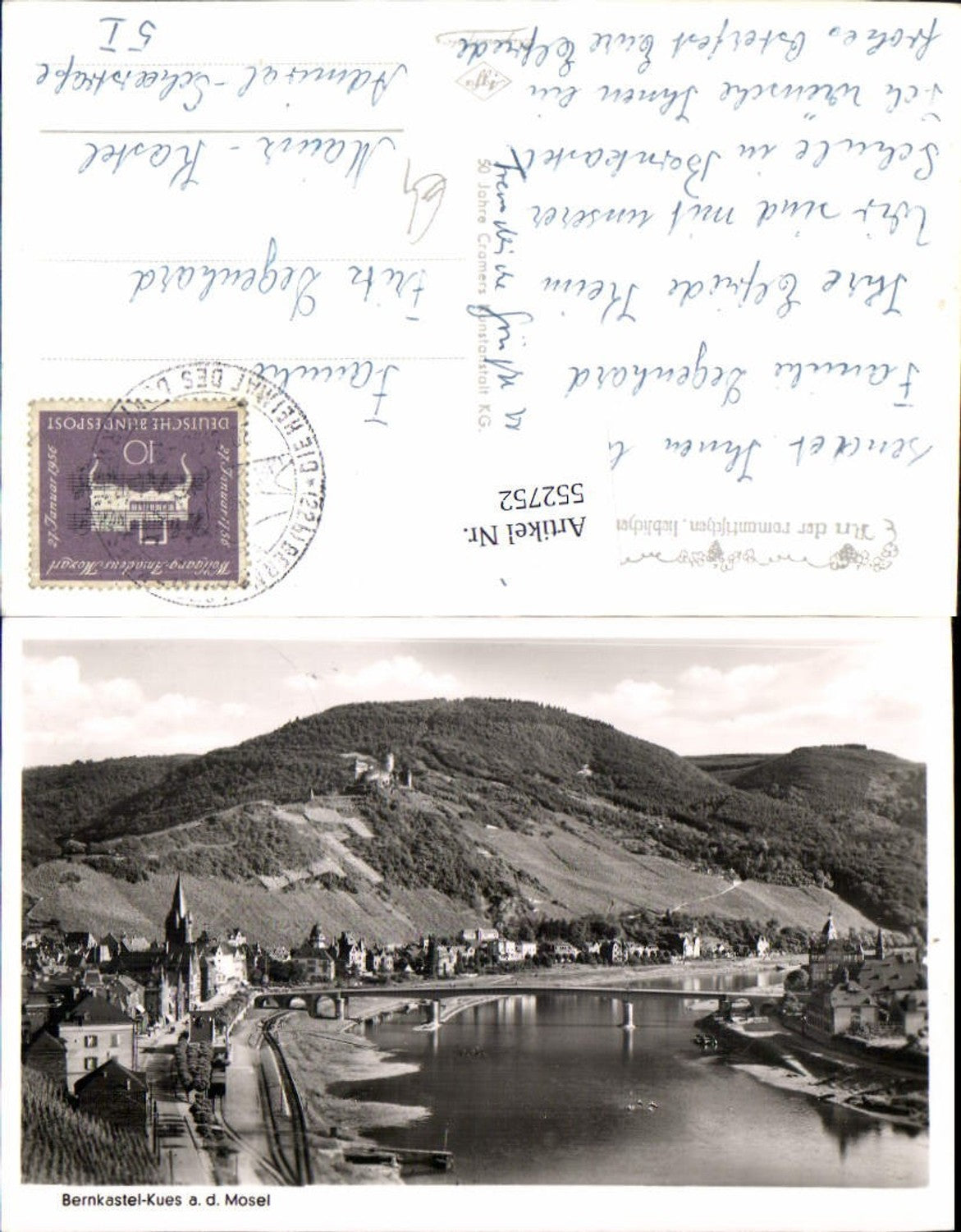 552752,Bernkastel Kues Cues a.d. Mosel