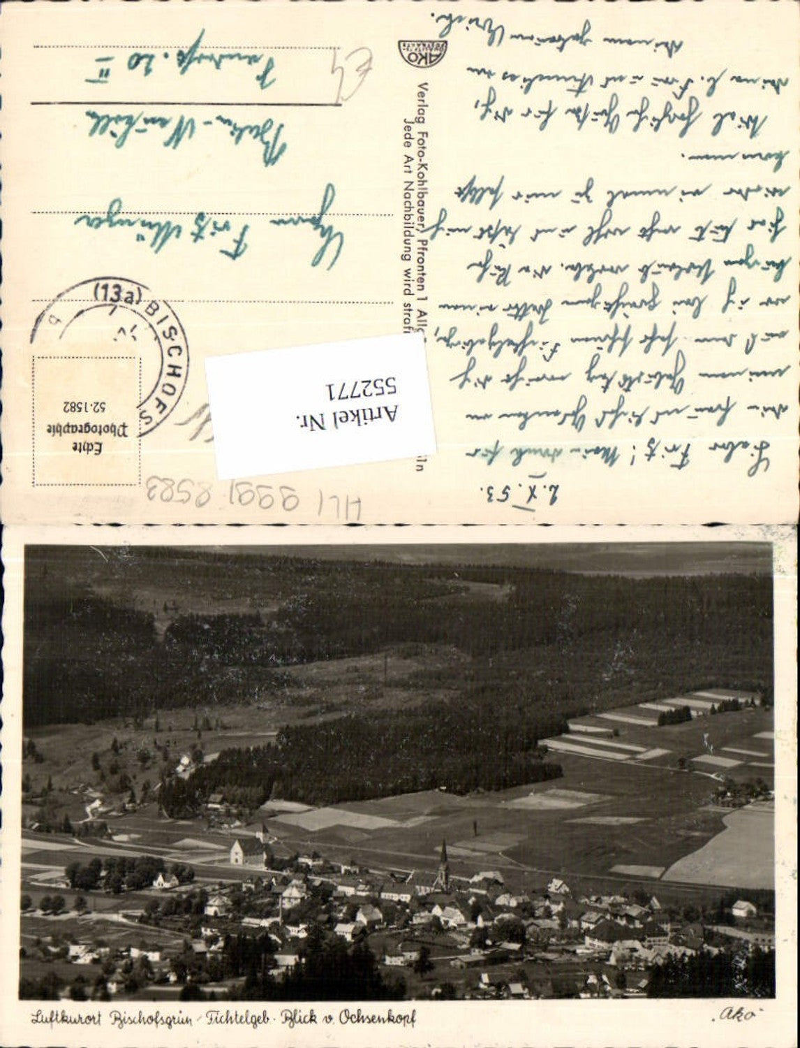 552771,Bischofsgrün im Fichtelgebirge