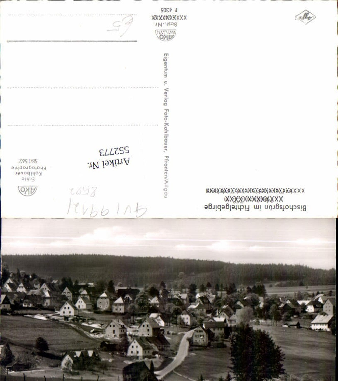 552773,Bischofsgrün im Fichtelgebirge