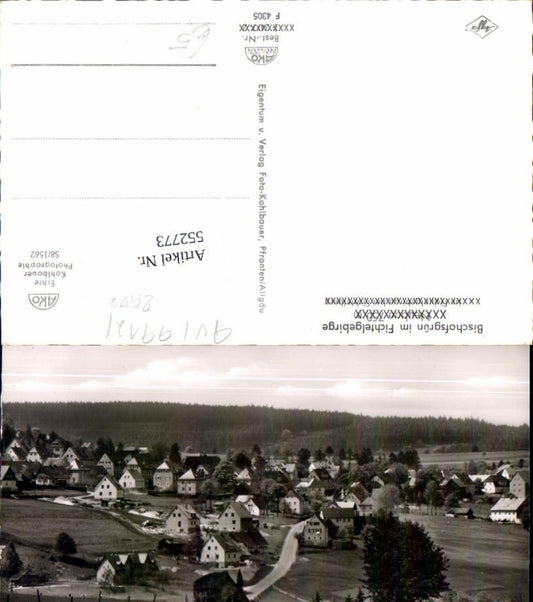 552773,Bischofsgrün im Fichtelgebirge