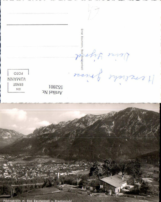 552801, Bad Reichenhall Padingeralm pub Baumann 447