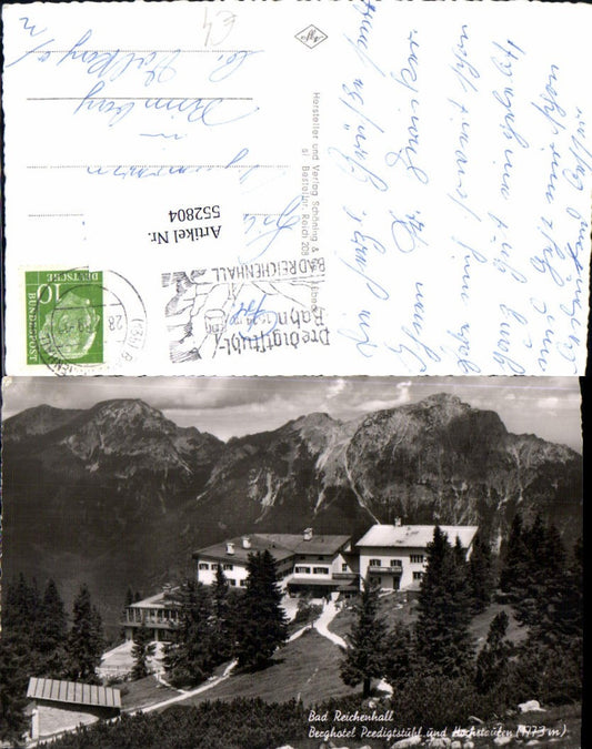 552804, Bad Reichenhall Berghotel Predigtstuhl