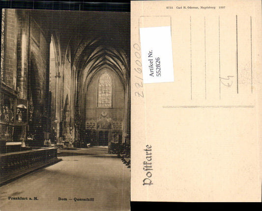 552826,Frankfurt am Main Dom