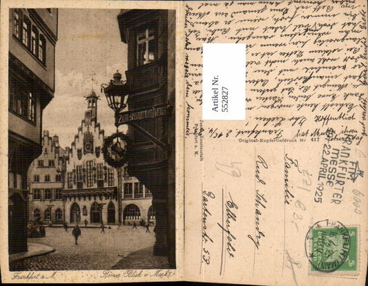 552827,Frankfurt am Main Römer markt