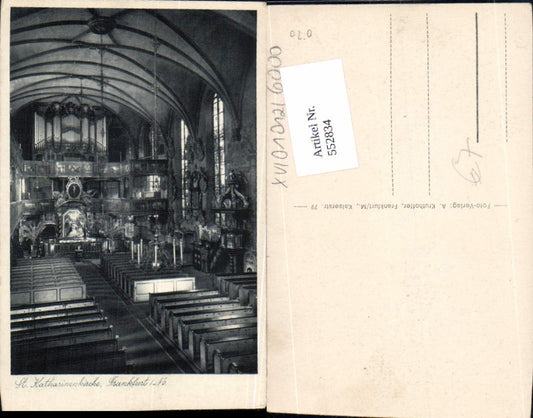 552834,Frankfurt am Main St. Katharinenkirche