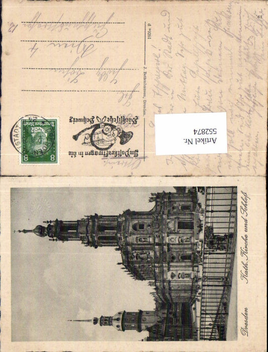 552874,Dresden Kath. Kirche Schloss