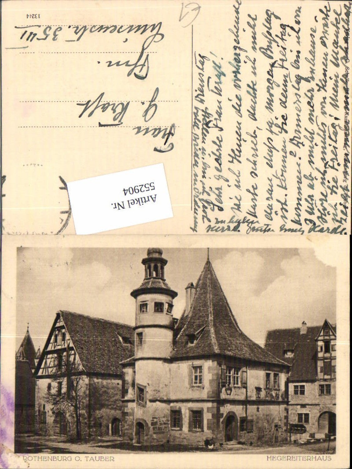 552904,Rothenburg ob der Tauber Hegereiterhaus