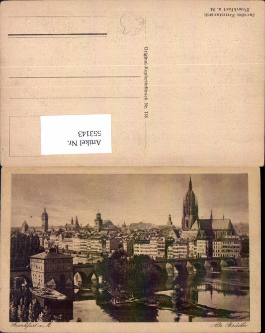 553143,Frankfurt am Main Alte Brücke