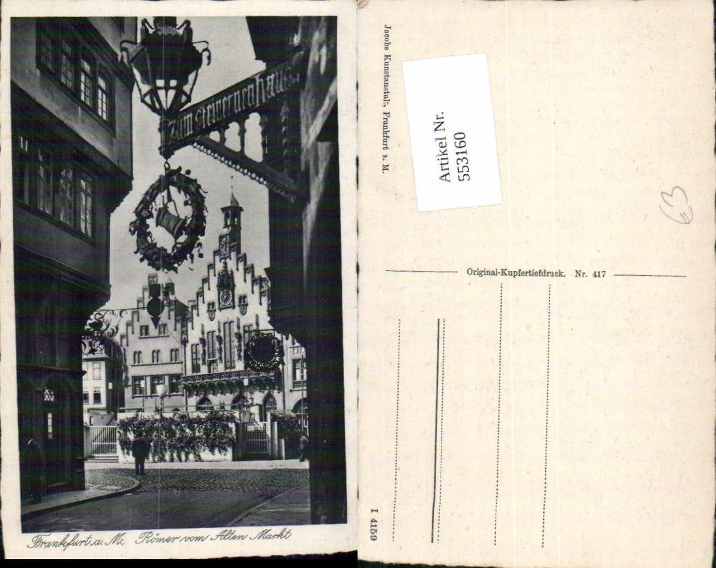 553160,Frankfurt am Main Römer Markt