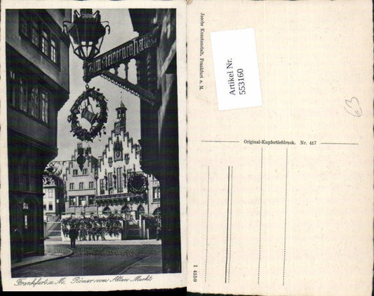 553160,Frankfurt am Main Römer Markt