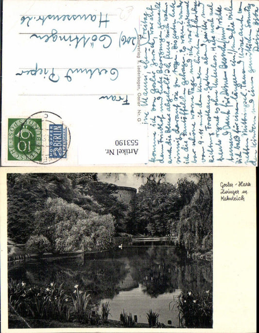 553190,Goslar Zwinger kahnteich