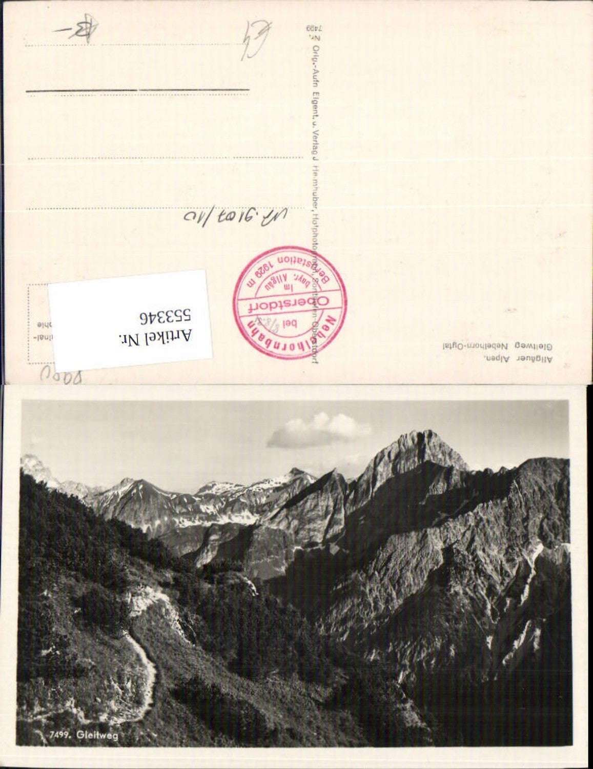 553346,Oberstdorf Gleitweg Nebenhorn Oytal Oy