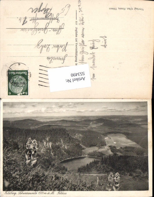 553490,Feldberg Hochschwarzwald Feldsee
