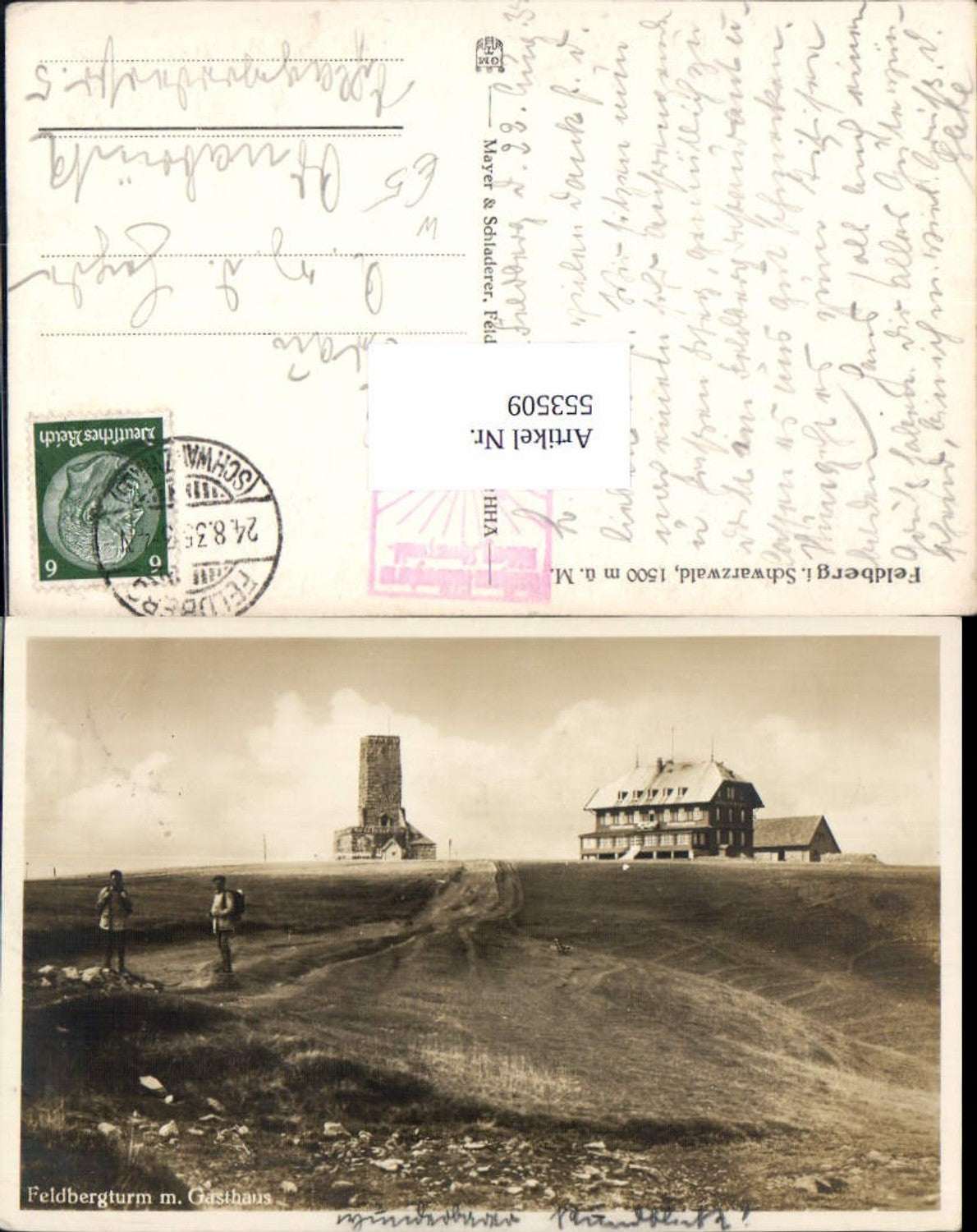 553509,Feldberg Hochschwarzwald Feldbergturm Gasthaus Leute