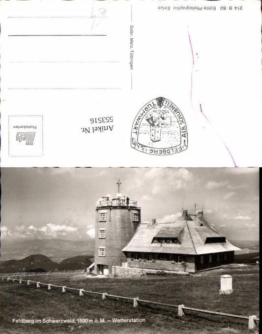 553516, Feldberg Hochschwarzwald Weather Station