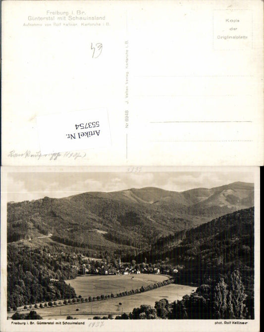 553754, Freiburg im Breisgau Günterstal Schauinsland
