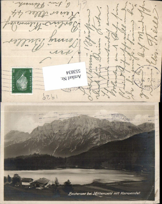 553834,Lautersee bei Mittenwald und Karwendel