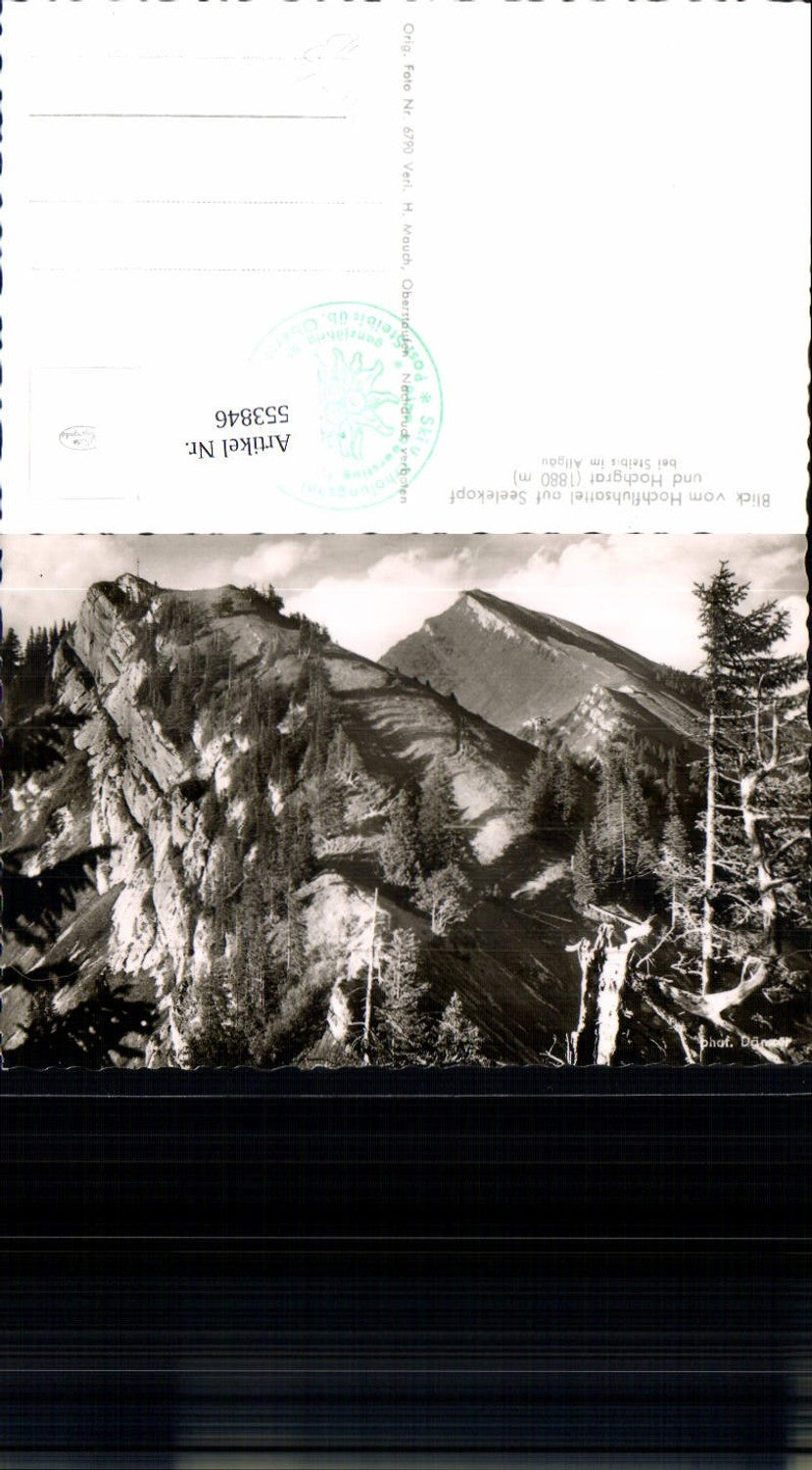 553846,Oberstaufen Steibis im Allgäu Seelekopf Hochfluhsattel
