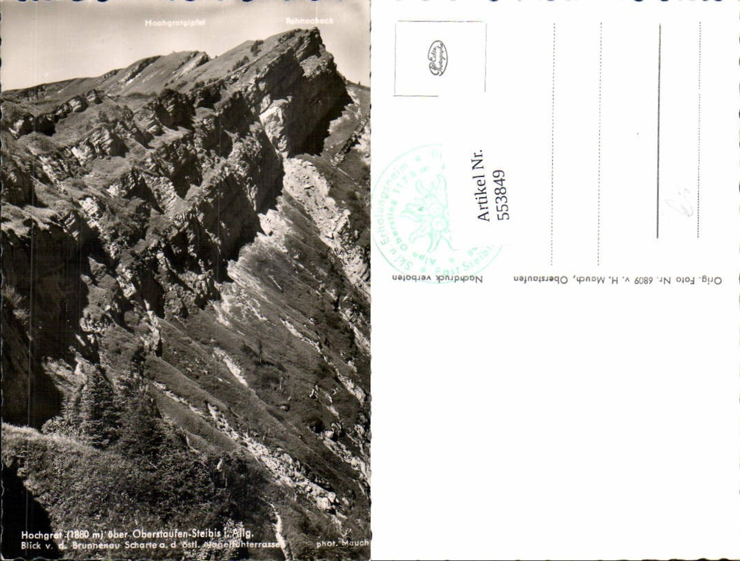 553849,Oberstaufen Steibis im Allgäu Hochgrat