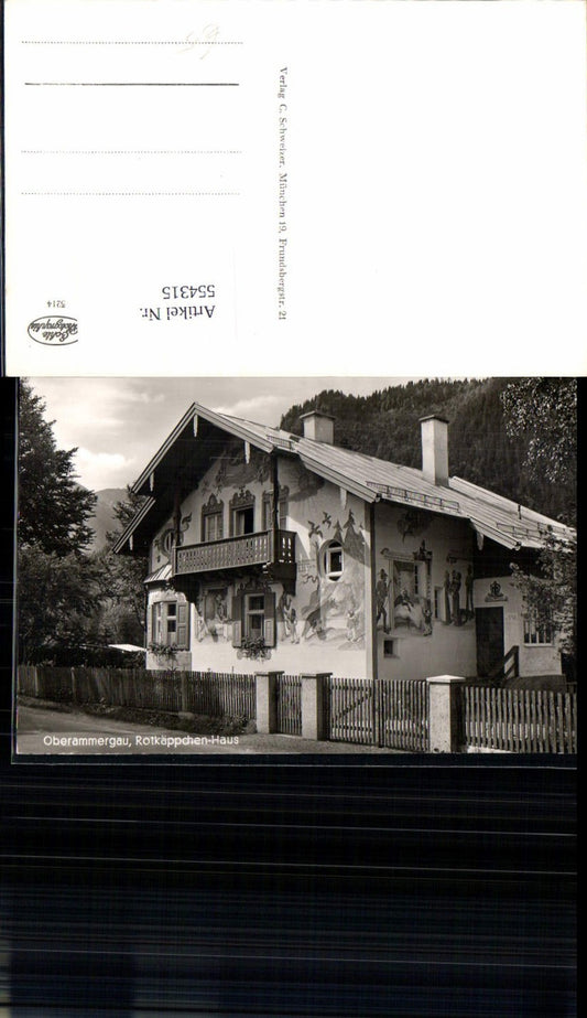 554315,Oberammergau Rotkäppchen Haus
