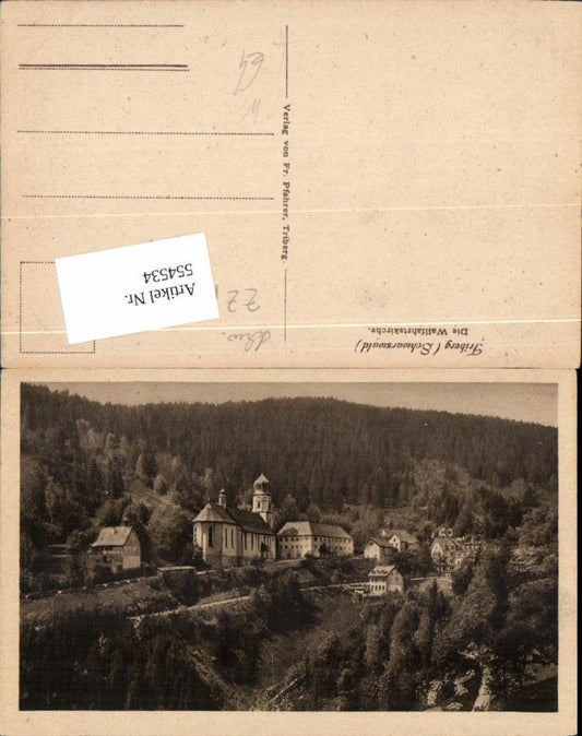 554534,Triberg in the Black Forest Church pilgrimage church