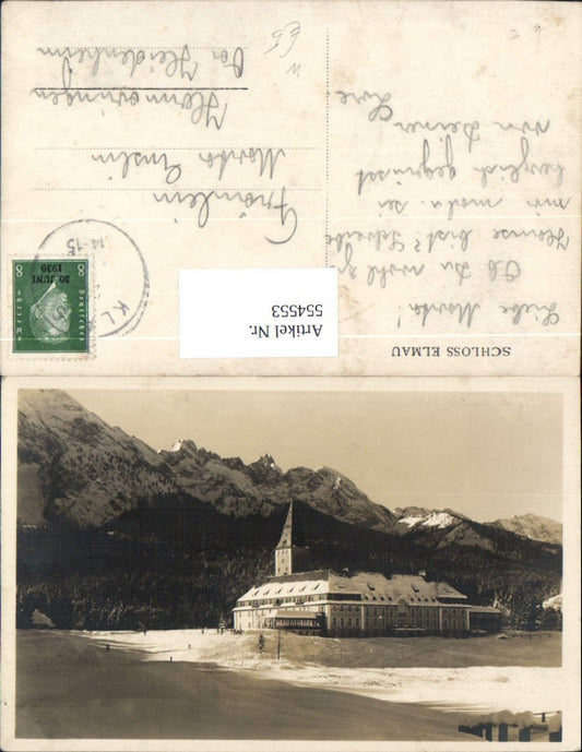 554553,Mittenwald Schloss Elmau Klais Krün LK Garmisch Partenkirchen