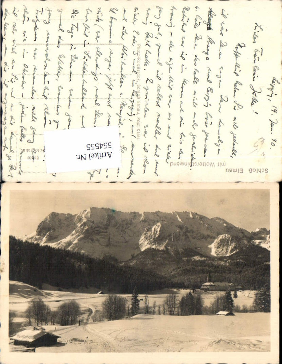 554555,Mittenwald Schloss Elmau Klais Krün LK Garmisch Partenkirchen