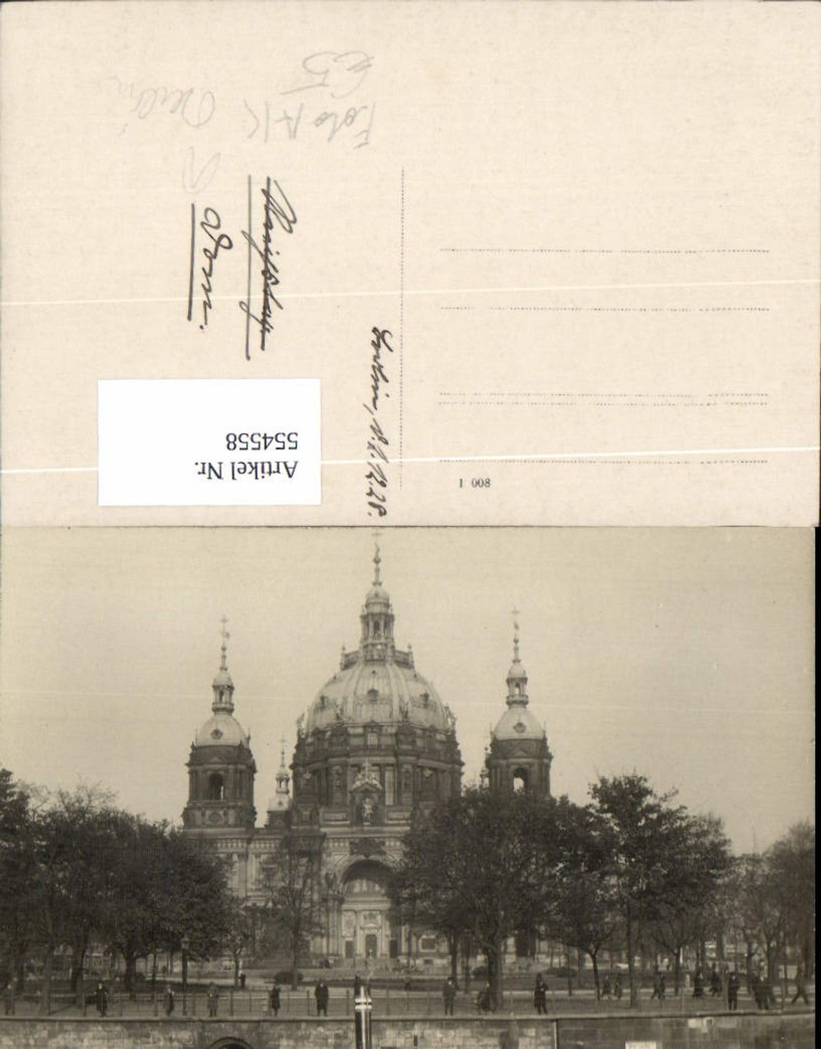 554558,tolle Foto-AK Berlin Mitte Dom 1928