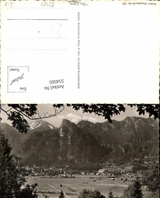 554565,Oberammergau Kofel pub Huber 286