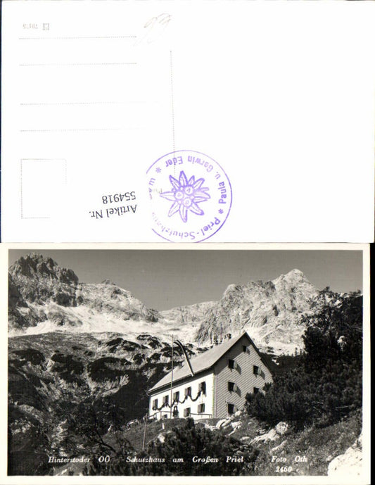 554918,Hinterstoder Schutzhaus am gr. Priel pub Foto Oth 2460