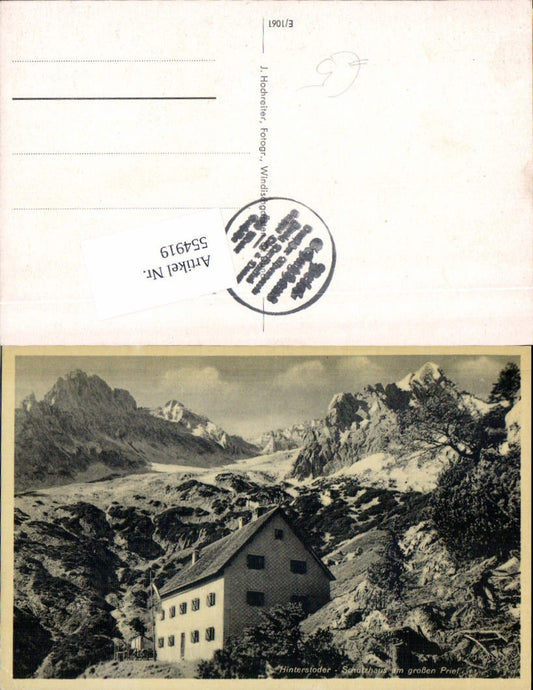 554919,Hinterstoder Schutzhaus am gr. Priel pub Hochreiter E/1061