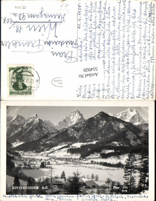 554920,Hinterstoder Totale pub Foto Oth 2275