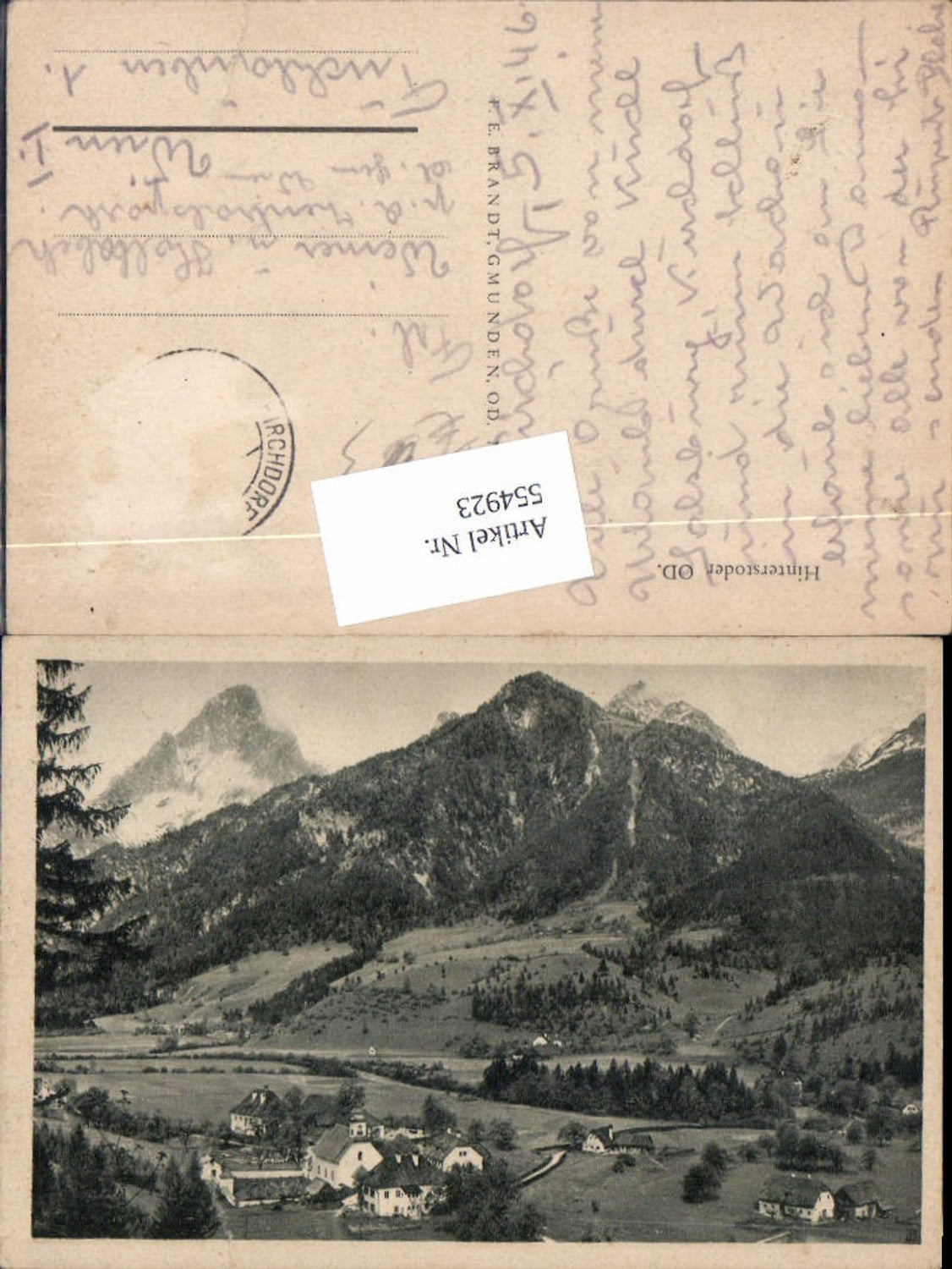 554923,Hinterstoder pub Brandt 5851