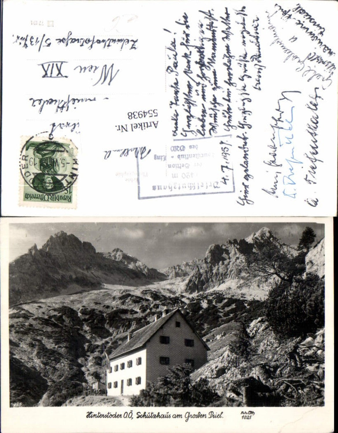 554938,Hinterstoder Schutzhaus am gr. Priel pub Foto Oth 1025