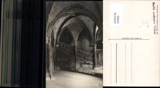 554958, great photo postcard of Maulbronn Monastery, Beyerle pub