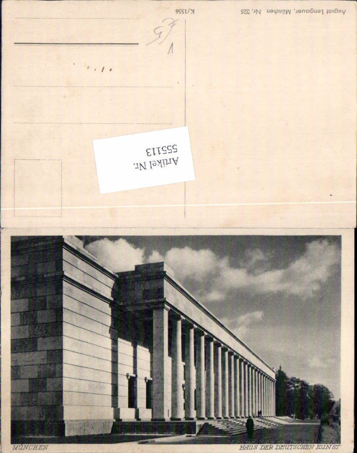 555113,München Haus der Deutschen Kunst pub Lengauer 325