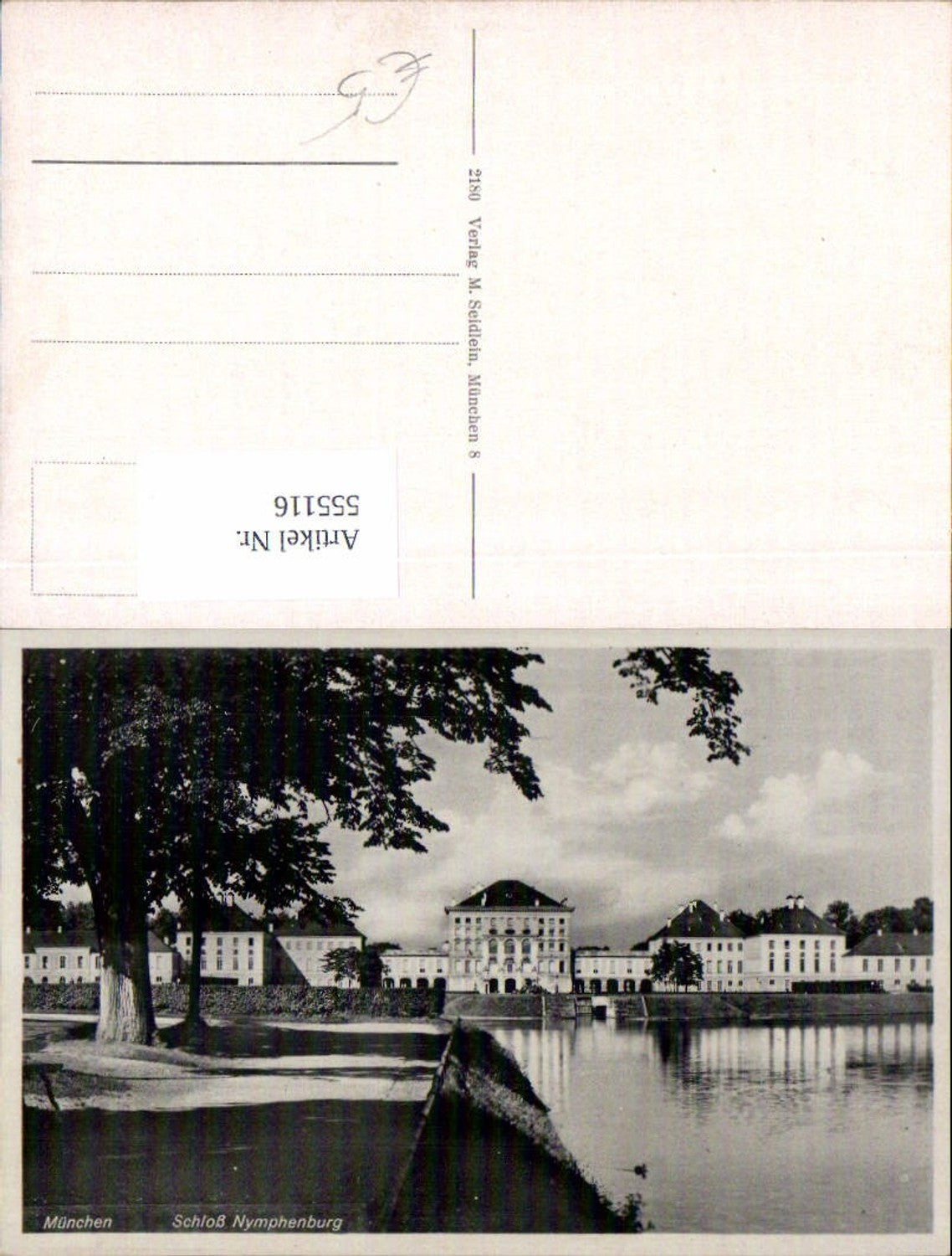 555116,München Nymphenburg pub Seidlein 2180